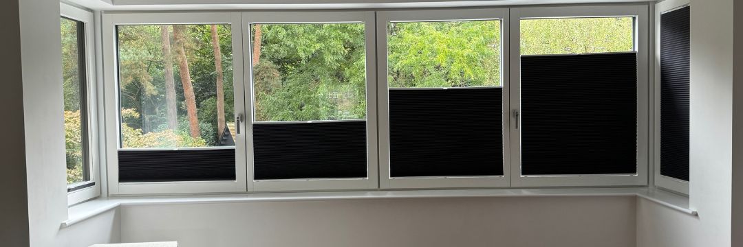 Pleated Room Darkening HBS 1080 x 360 Pleated Blinds Room Darkening